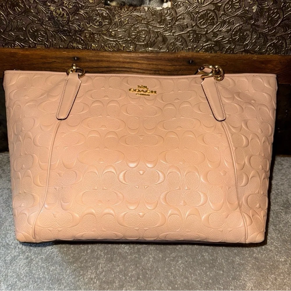 Coach Embossed Tote and Wallet - Picture 6 of 14